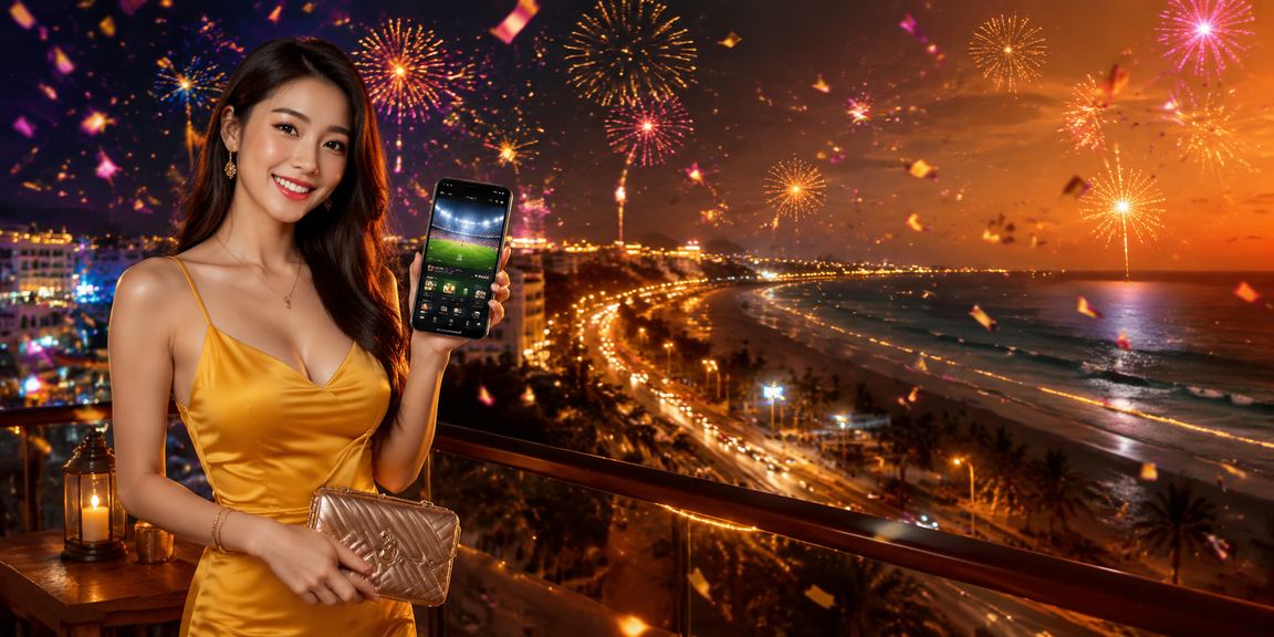 Chợ đêm Phan Thiết với người xem thể thao và đặt cược trực tuyến